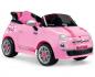 Preview: FIAT 500 Star Remote Control Pink Für coole Mädchen Elektroauto Elektro Auto Kinderauto